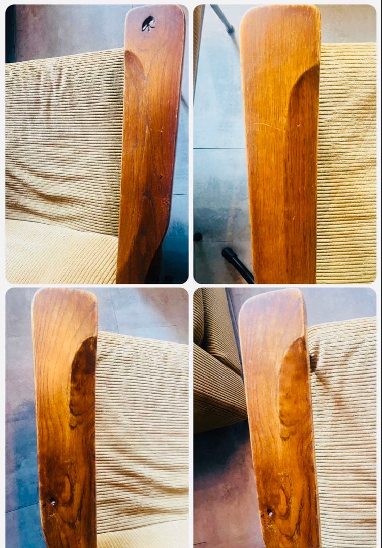 TRUCK furniture HR SOFA 1-SEAT 2脚セット