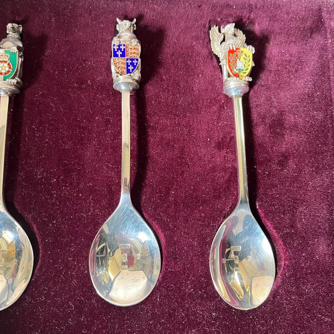 エリザベス女王 シルバー スプーン イギリス 英国 バーミンガム LOT242