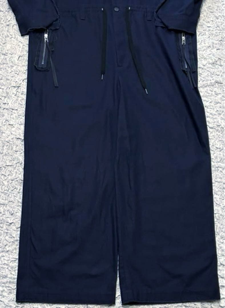 【美品】希少 MAISON SPECIAL カットオフ ジャンプスーツ ネイビー