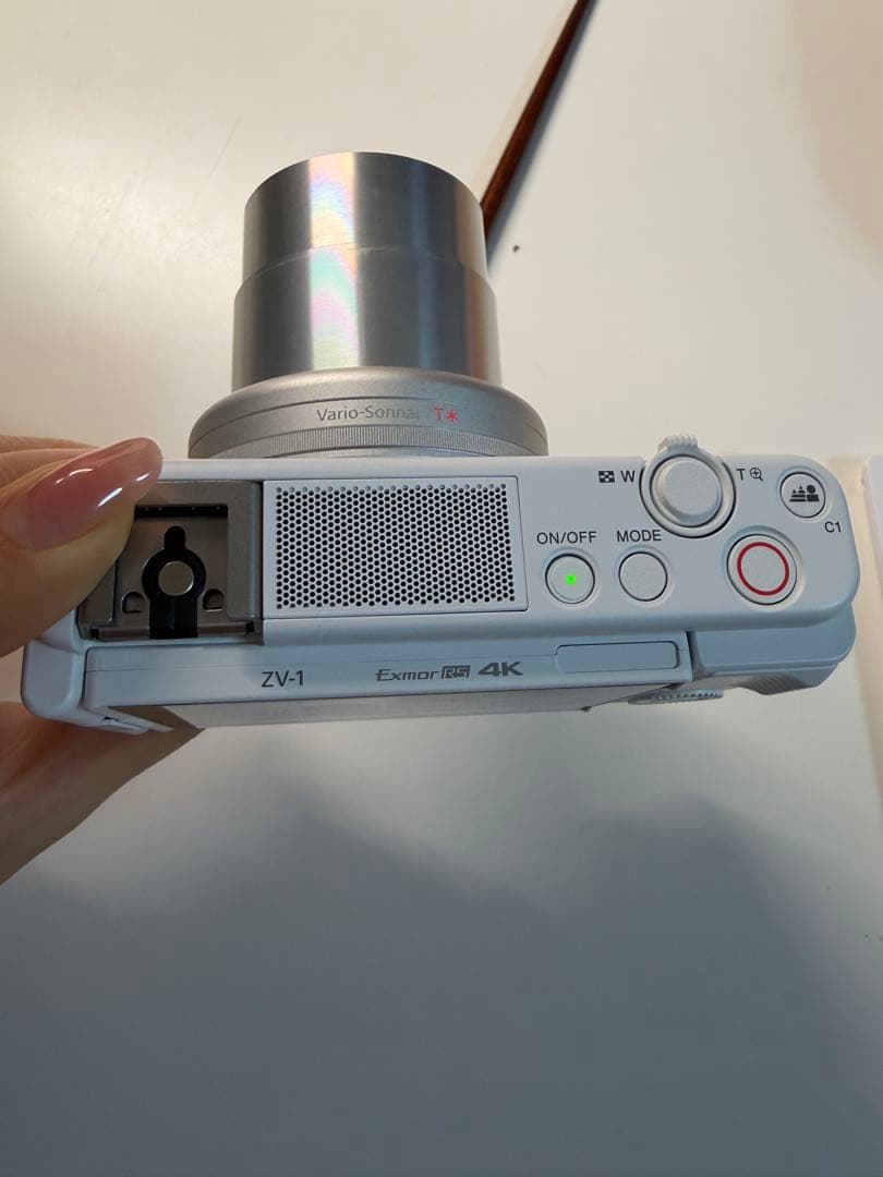 SONY ZV-1ホワイト128GB SDカード付 美品