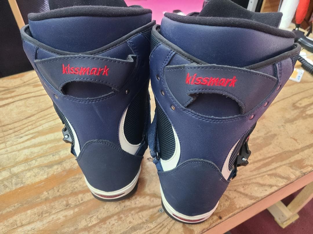 28.5 KISSMARK ステップインスノーボードブーツとバインディングセット