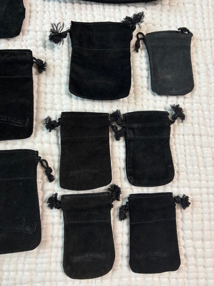 【クロムハーツ】皮袋30枚　シルバー磨き　紙袋