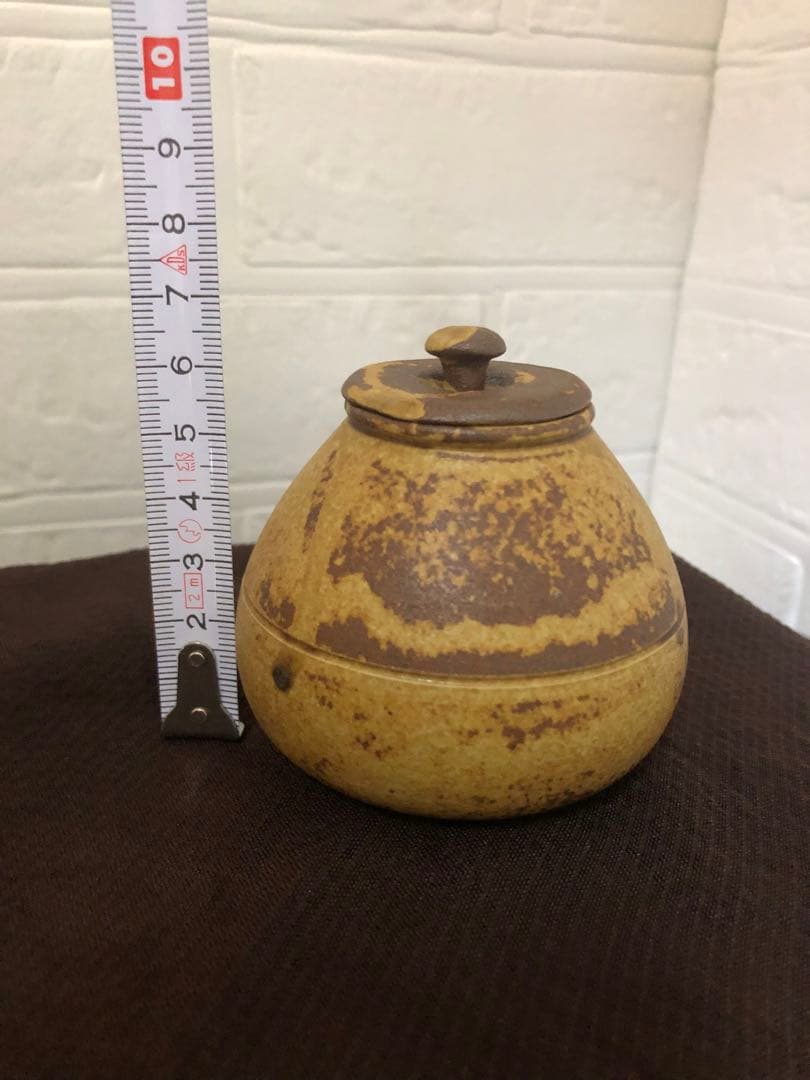 【美品】高麗天目　共箱　栞付　茶入　李殷九作