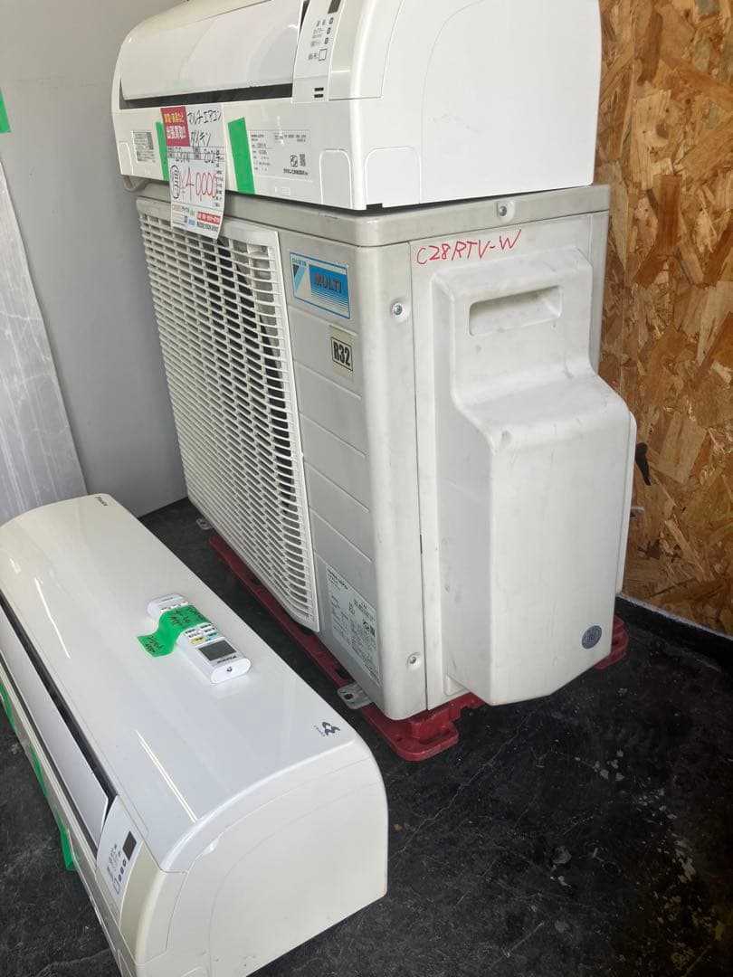 引取限定　マルチ　ダイキン C28RTV-W エアコン本体 2021年製