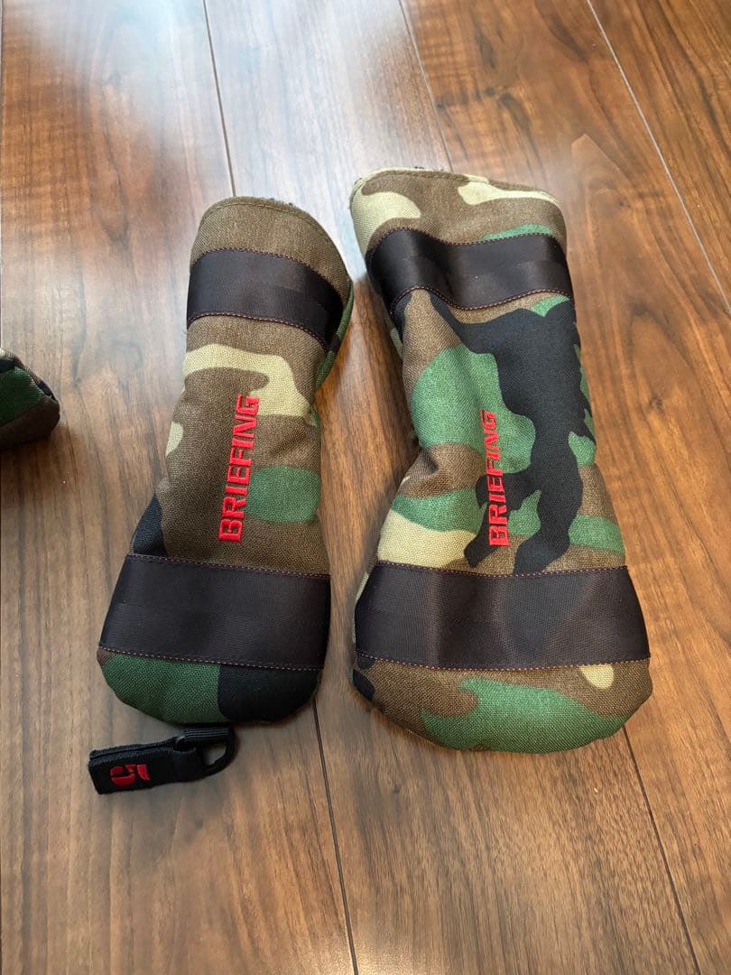ブリーフィング　CR-4 ウッドランドカモ　迷彩　 キャディバッグ ヘッドカバー