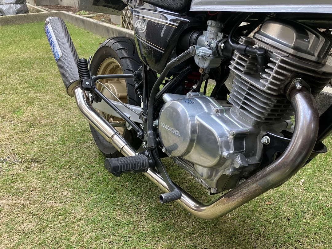 エイプ100 ＯＶＥＲマフラー