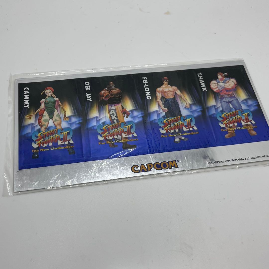 当選品 ストリートファイターⅡ パネル時計 オリジナルステッカー　動作品