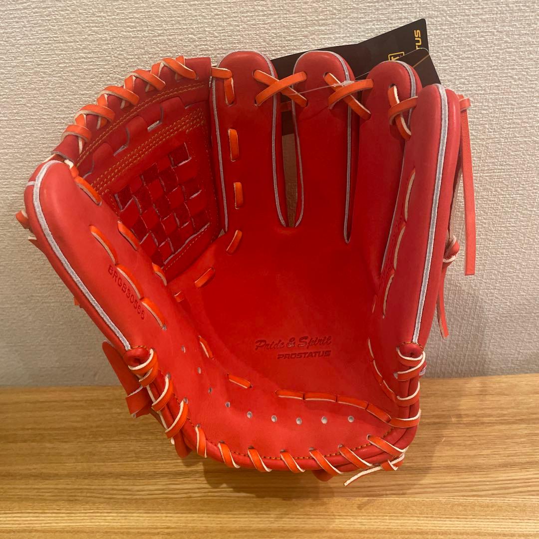 ゼット　軟式　グラブ　プロステイタス　内野手用　源田　グローブ