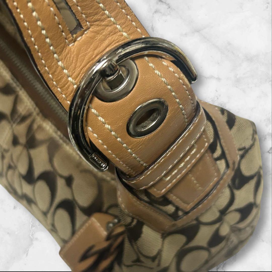 COACH ホーボー 三日月 ワンショルダー ショルダーバッグ ハーフムーン