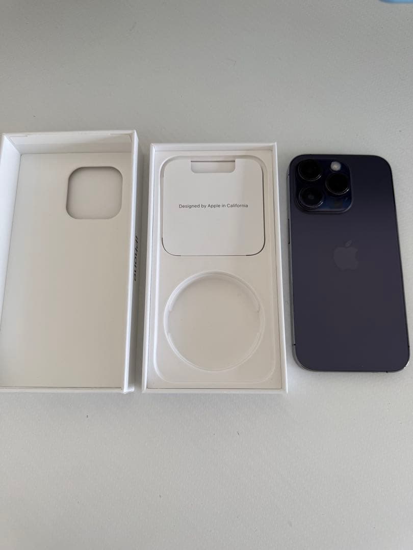 Apple iPhone 14 Pro ディープパープル 本体　256gb