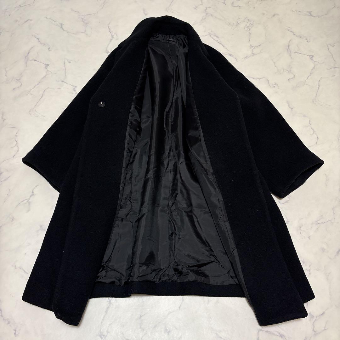 【美品】24AW YOKOCHAN ヨーコチャン バックパール コート ブラック