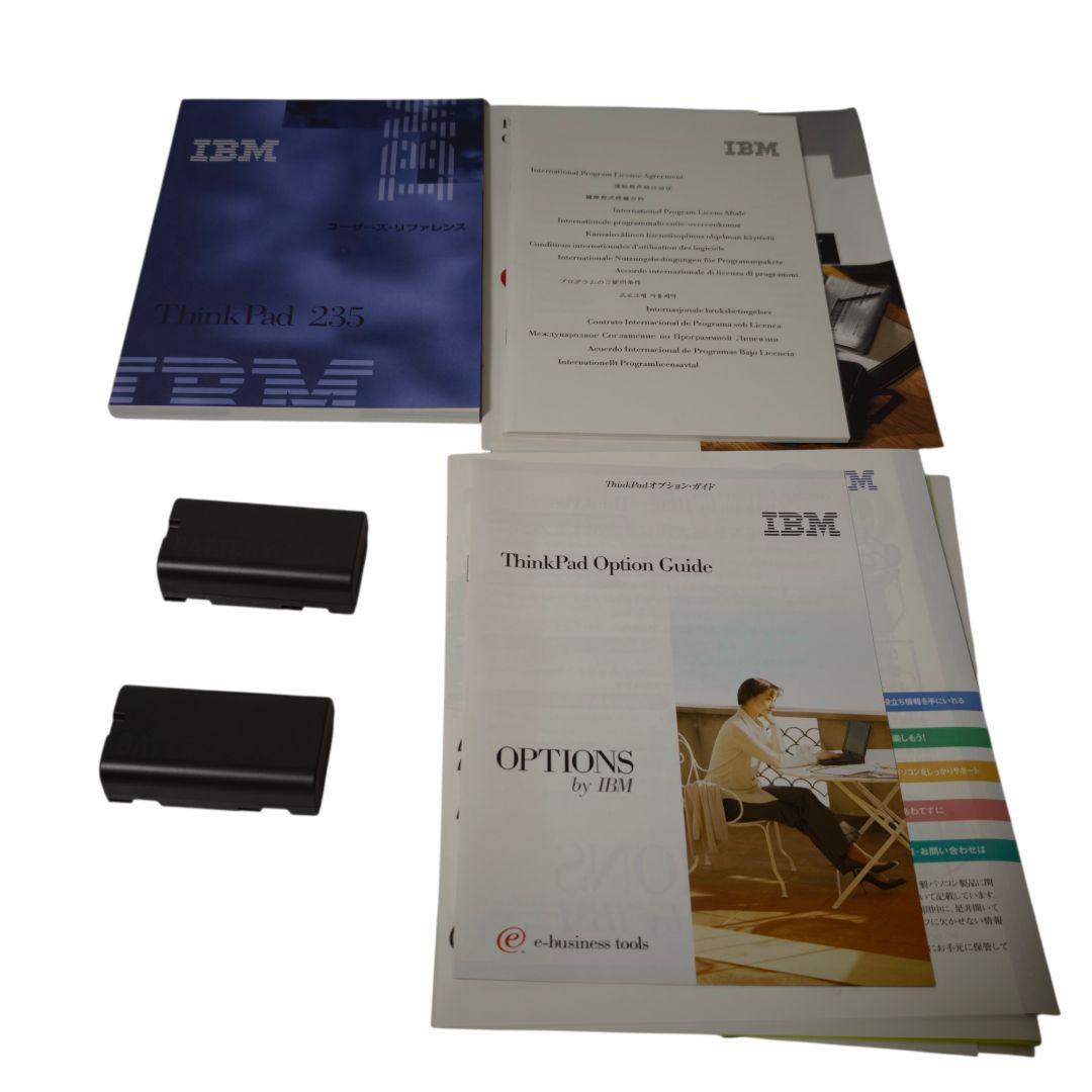 ジャンク品 IBM ThinkPad 235 2607-20J チャンドラ