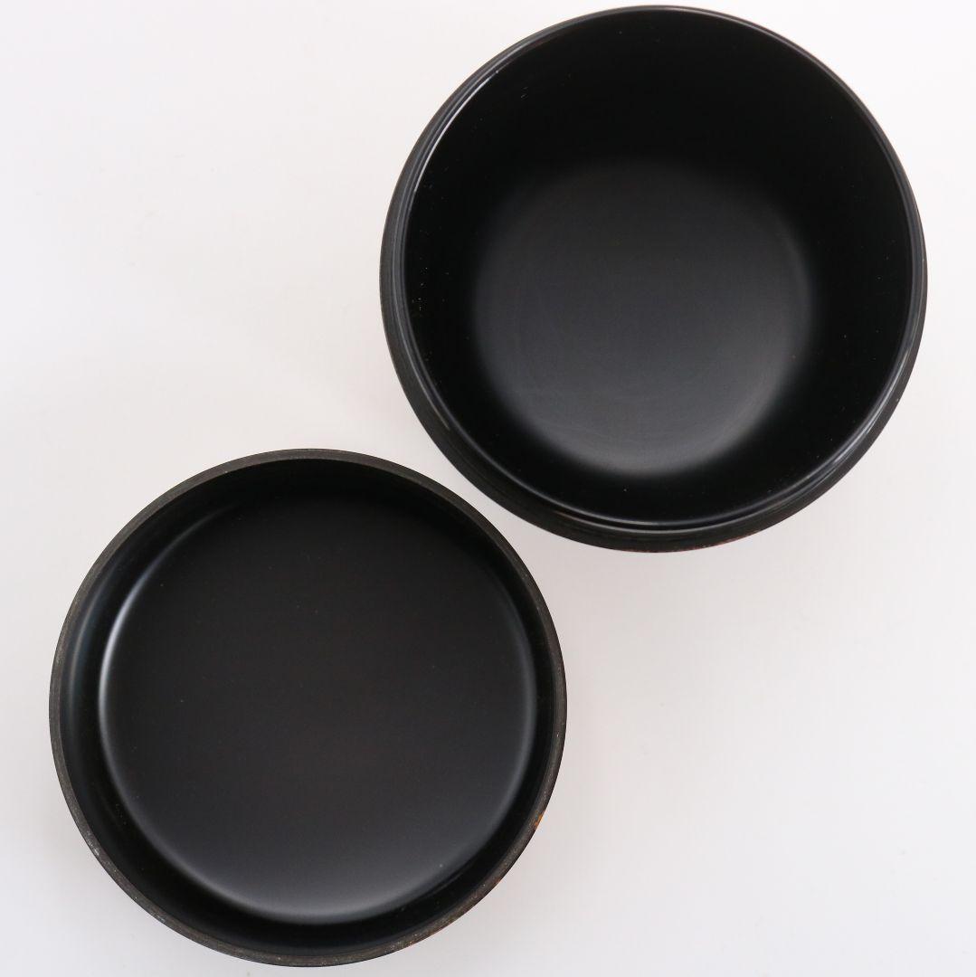高田犀光作 白漆 紫陽花 中棗 茶道具 共箱　V920　N7