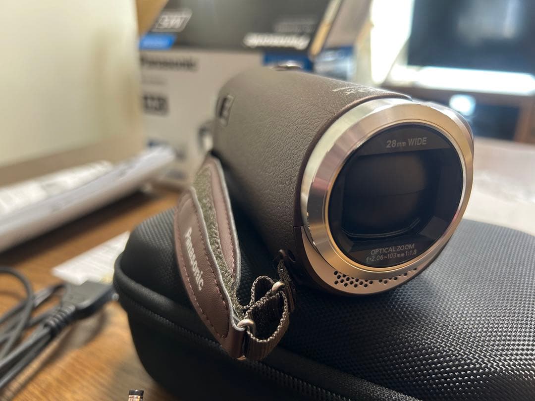 Panasonic HC-W590MS デジタルハイビジョンカメラ　一式ブラウン