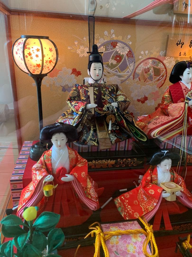 雛人形セット ひな祭り用 ケース入り