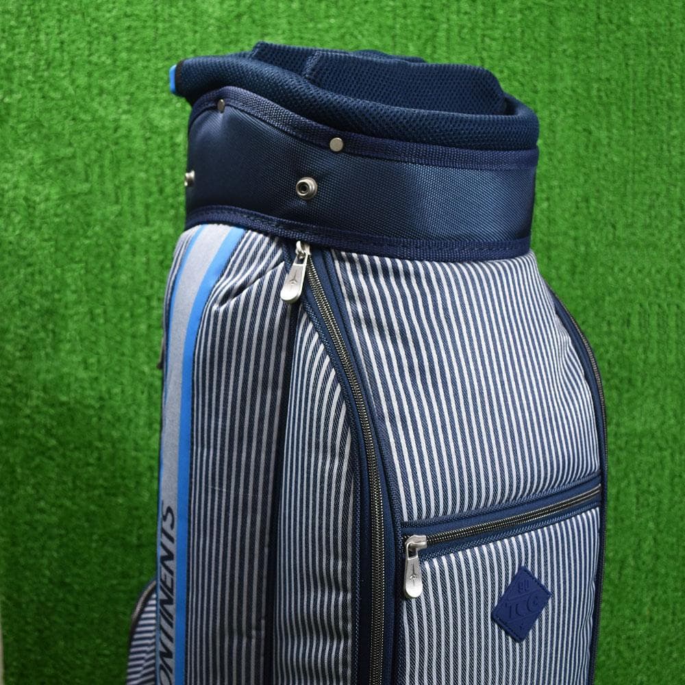 TRANS CONTINENTS/ゴルフ キャディバッグ 9型【ネイビー】新品！