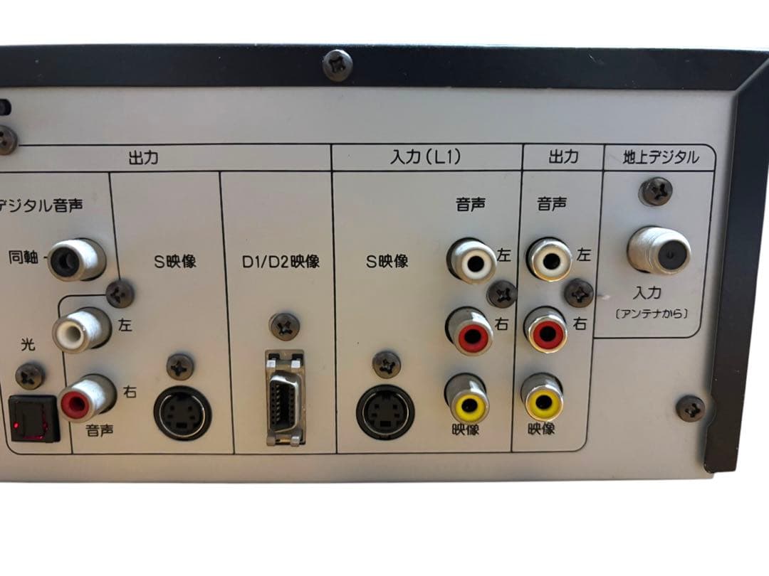 DXアンテナ VHS DVD 一体型 レコーダー DXR160V 2013年製