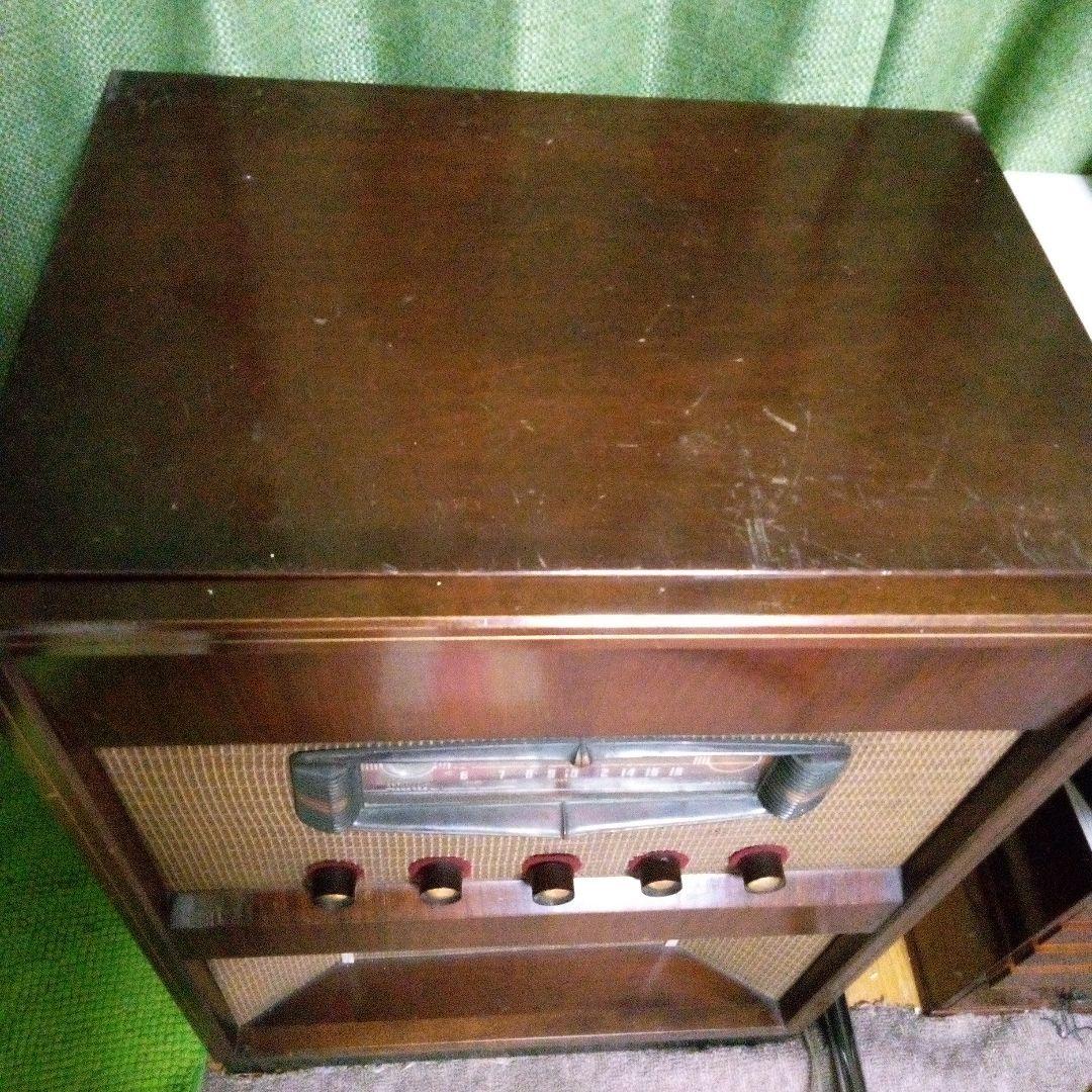 真空管アンプ ブラウン