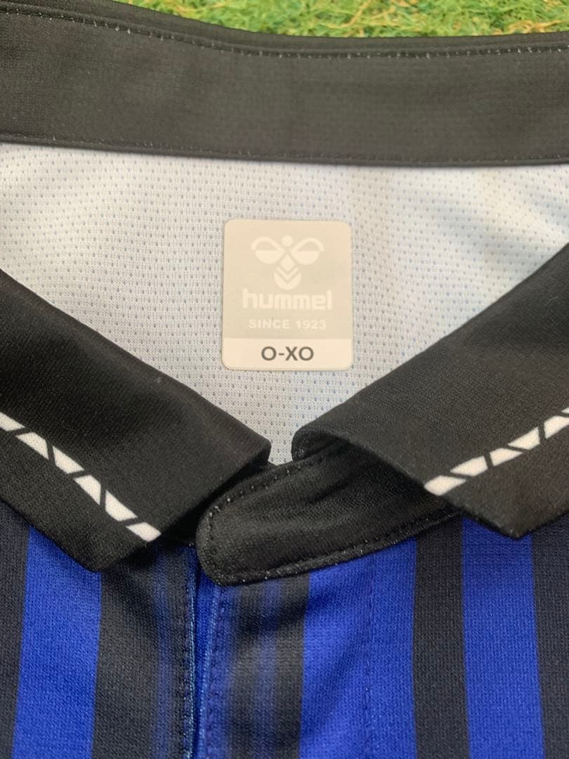 hummel ガンバ大阪2025 半袖　レプリカユニフォーム　青×黒　O-OX