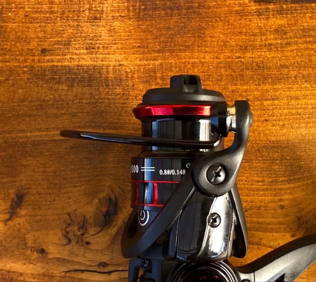 アジングセット　超軽量　S612ULF アジングロッド　リール　ヘッドライト付き