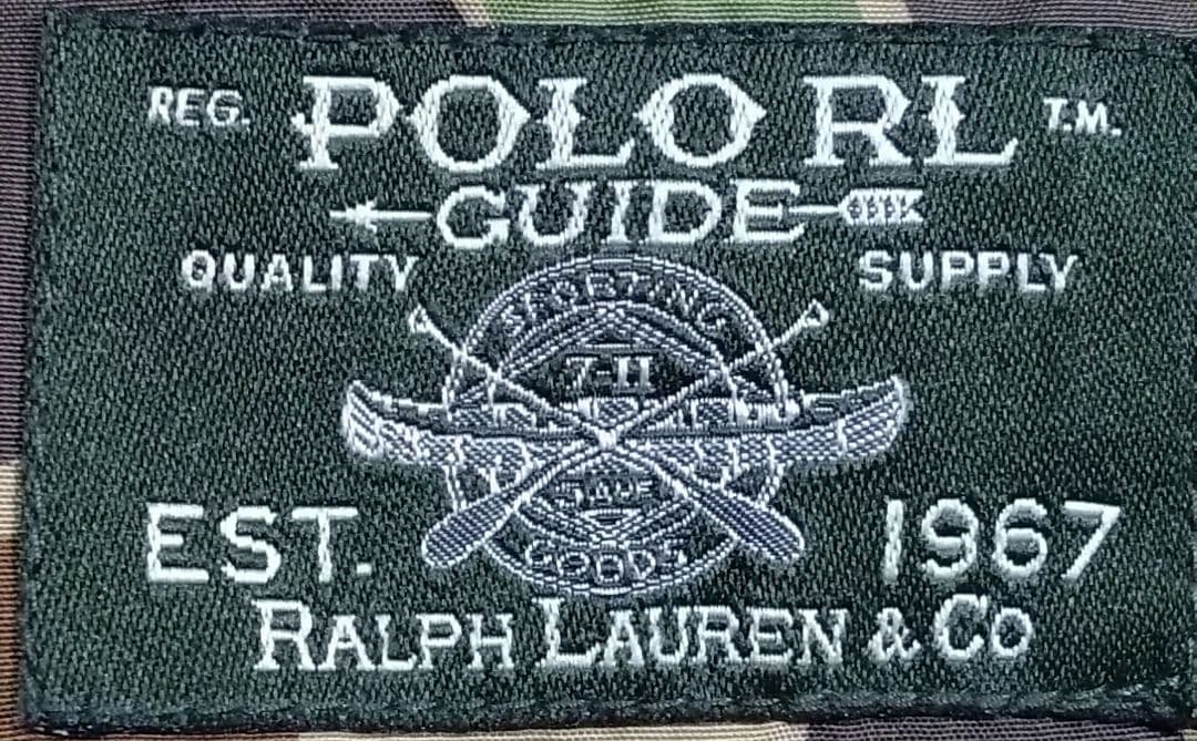 【yyt】 ポロラルフローレン ハンティング ダウンジャケット 迷彩 M