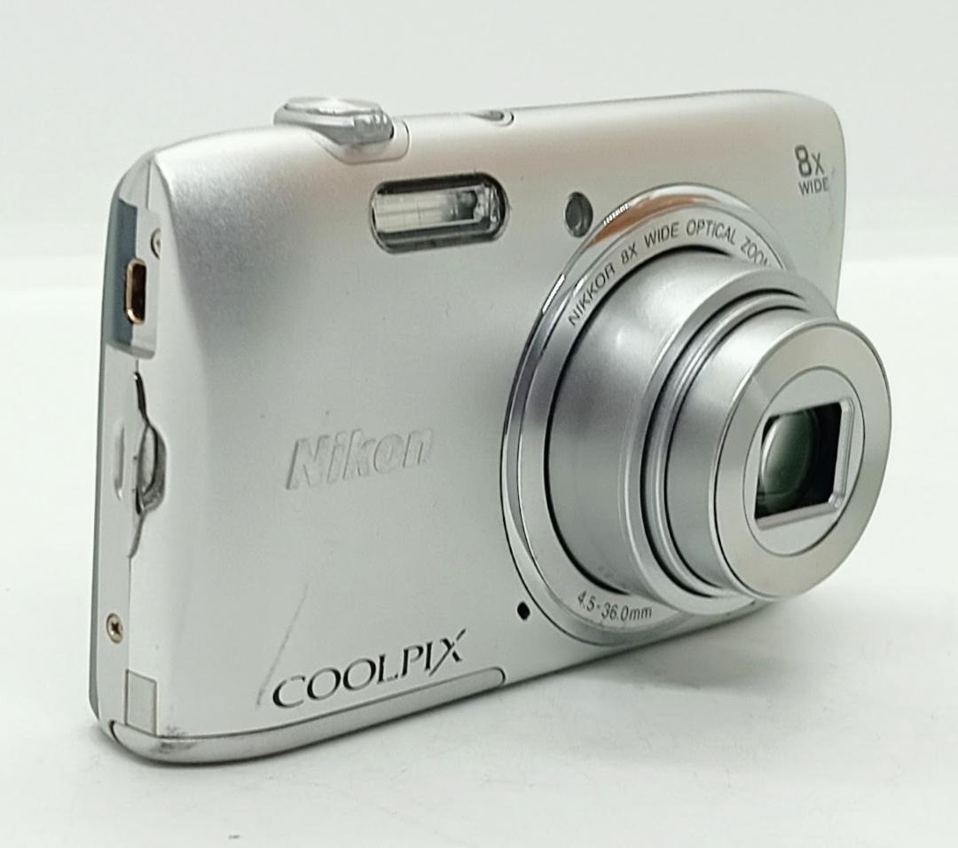 Nikon COOLPIX S3600 8倍ズーム デジタルカメラ 充電器付き