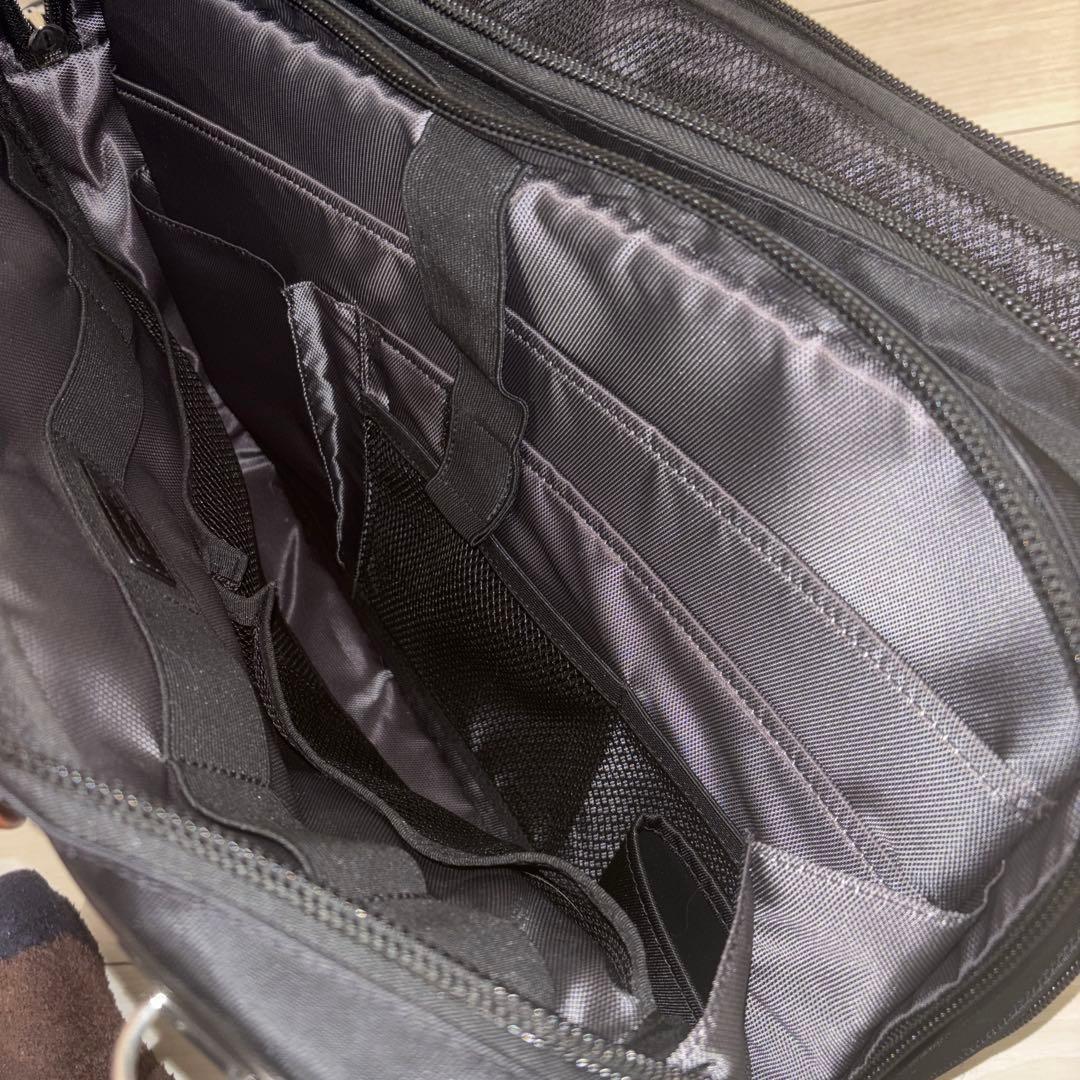 【訳あり】サムソナイト　エピッド3 ブリーフケース　ブラック×オレンジ　EXP