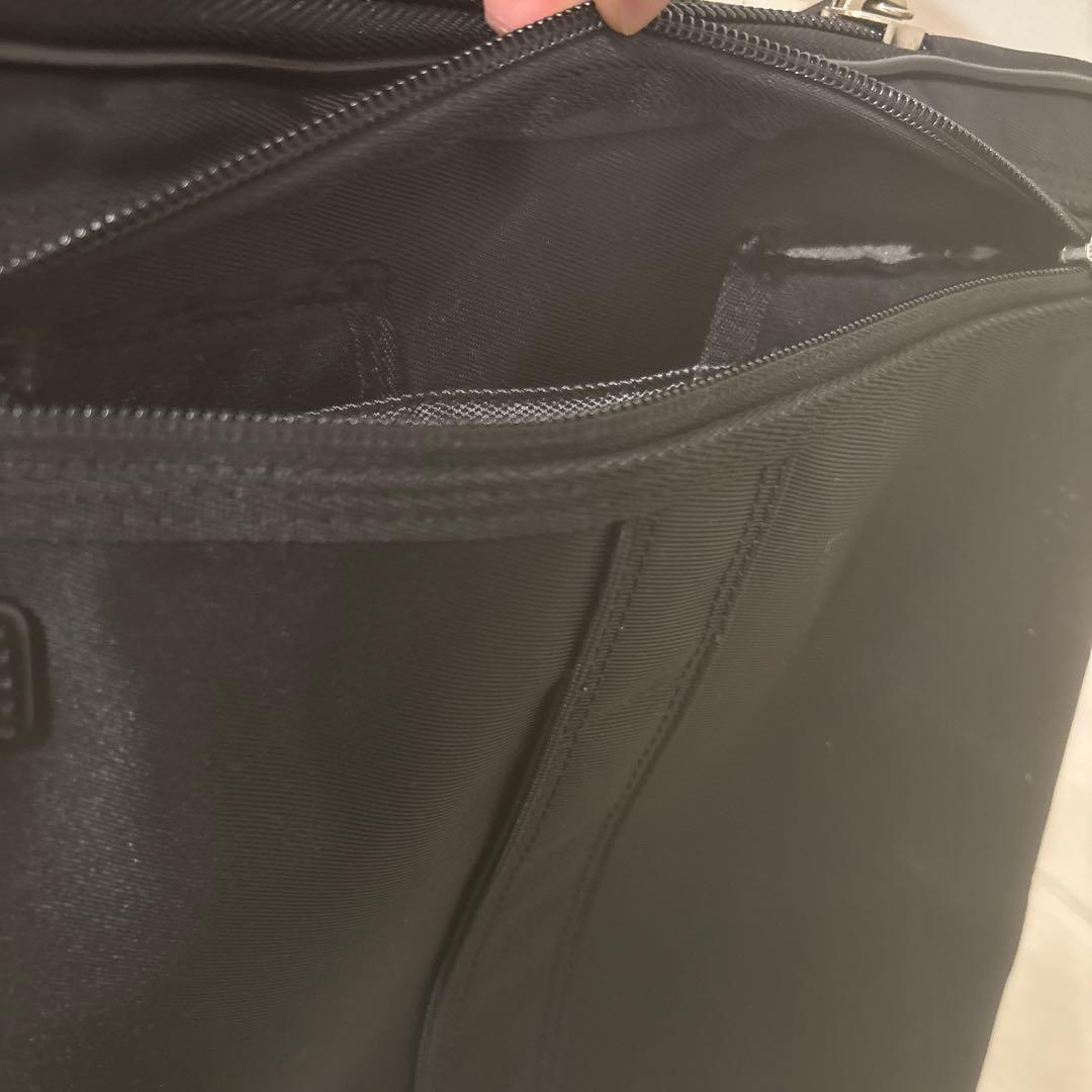 【訳あり】サムソナイト　エピッド3 ブリーフケース　ブラック×オレンジ　EXP