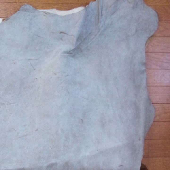 カウラグ 牛革 天然 レザー マット カーペット ラグマット