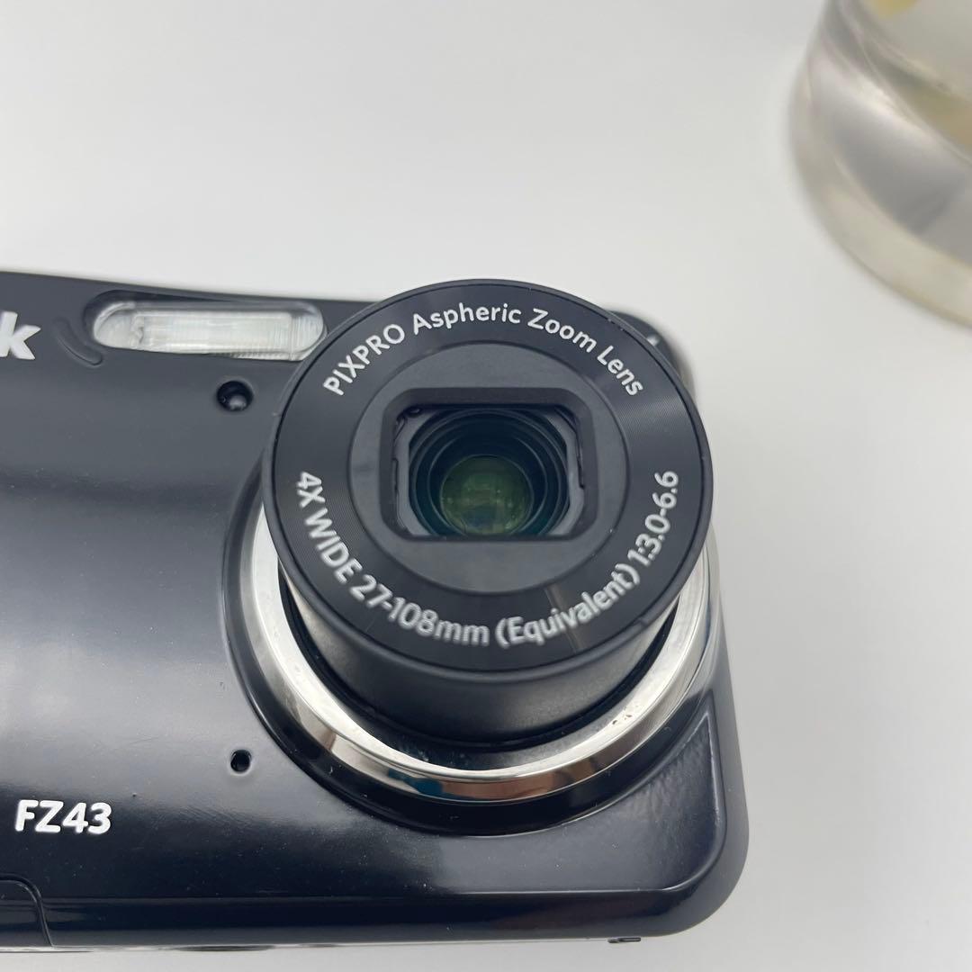 美品✨Kodak PIXPRO FZ43✨動作確認済 スマホ転送OK 単三電池♪