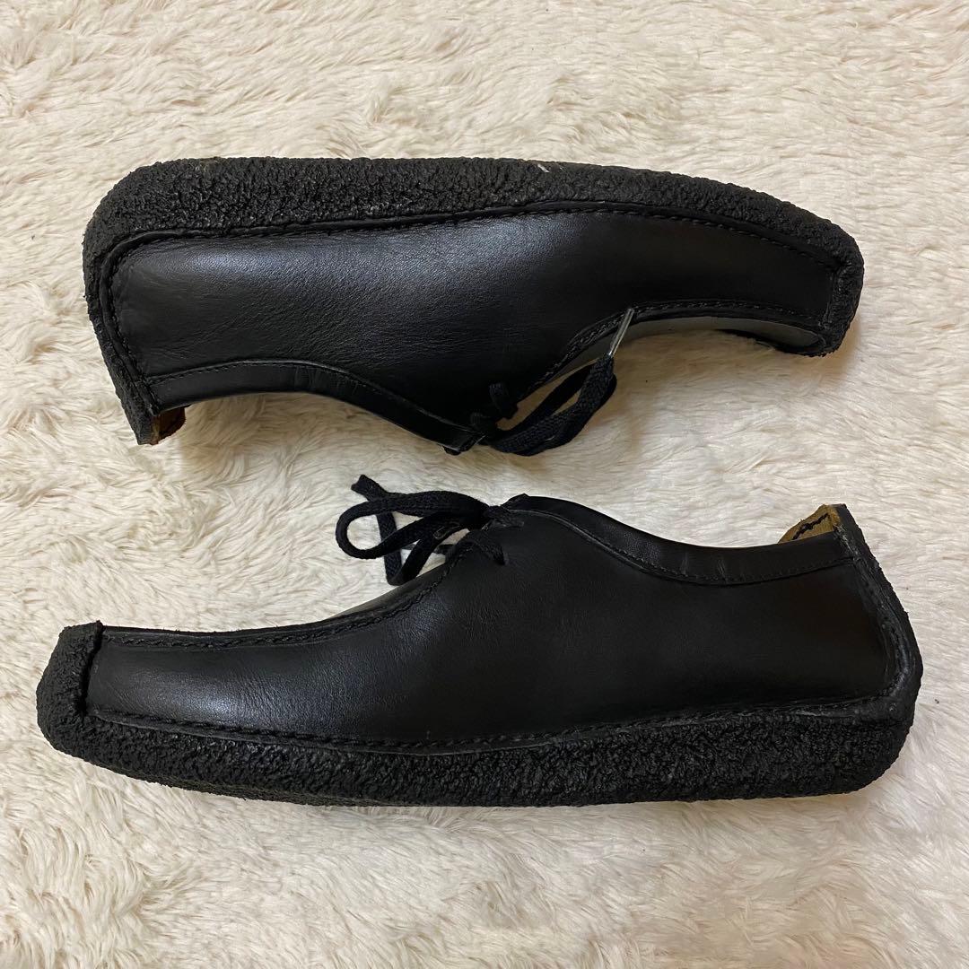 未使用級 クラークス ナタリー　ブラック　クレープソール　レザー　モカシン