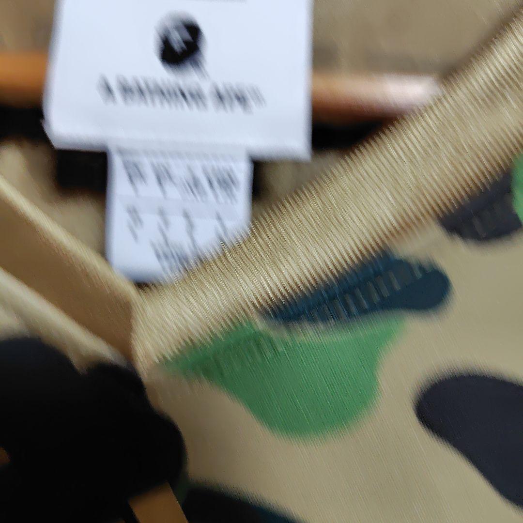 アベイシングエイプ✕adidasコラボ 迷彩柄 アメリカンフットボールシャツ