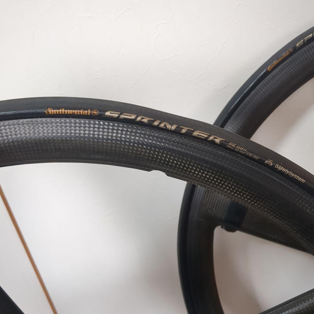 カーボンホイール バトンホイール　年式不明　補修あり