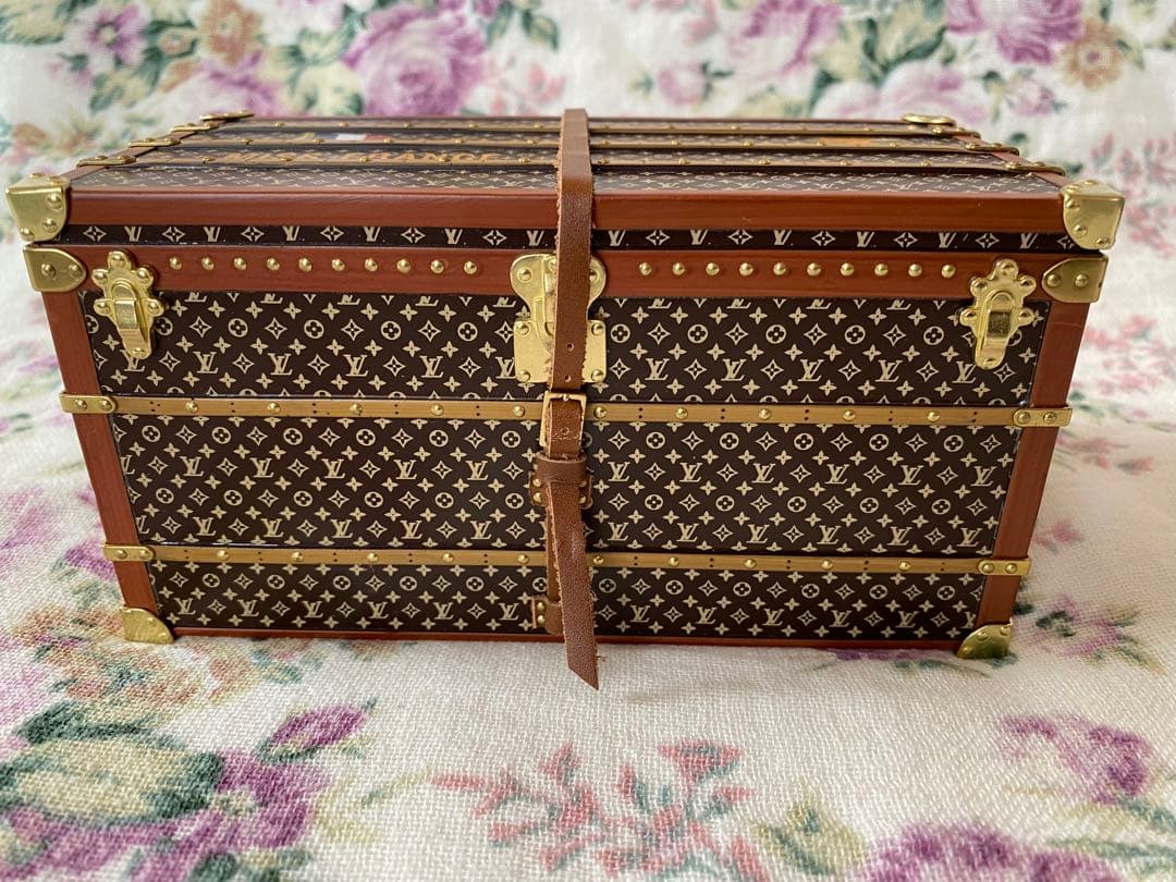 【顧客限定ノベルティ】LOUIS VUITTON　トランク　モノグラム　オブジェ