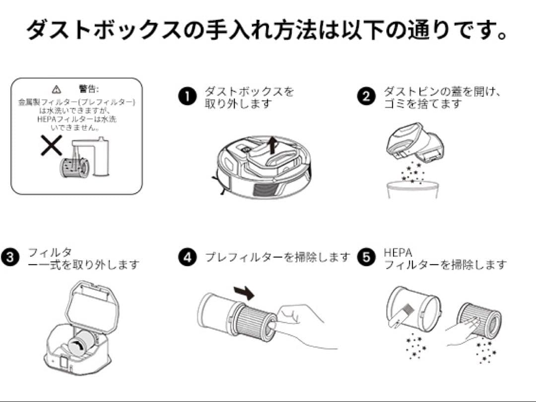 AI全自動掃除機 ロボット掃除機 6000pa強力吸引障害回避 水拭き 自動充電