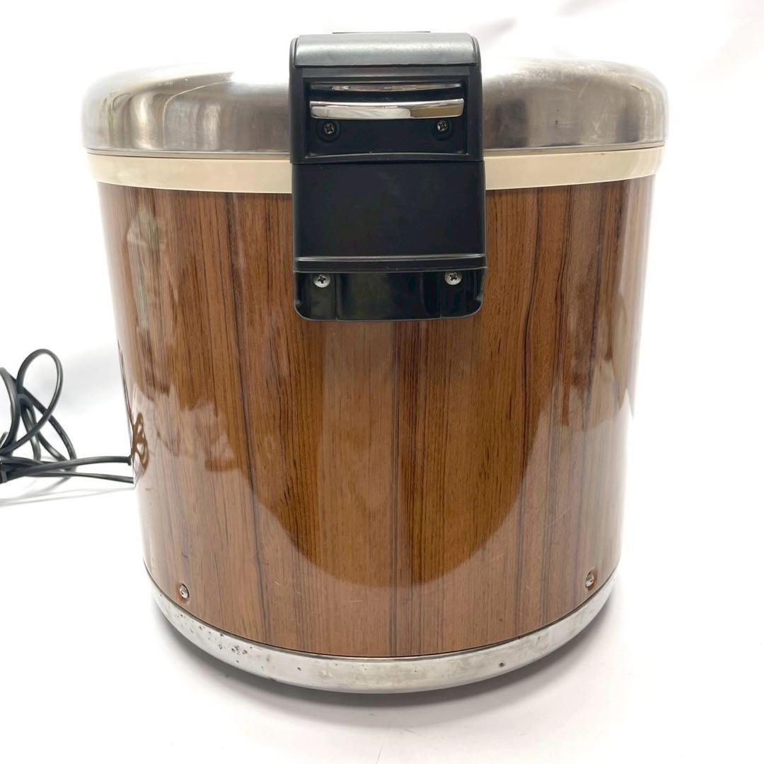 動作保証付　象印　業務用ジャー（木目）8L（約 4.4升用）THA-C80