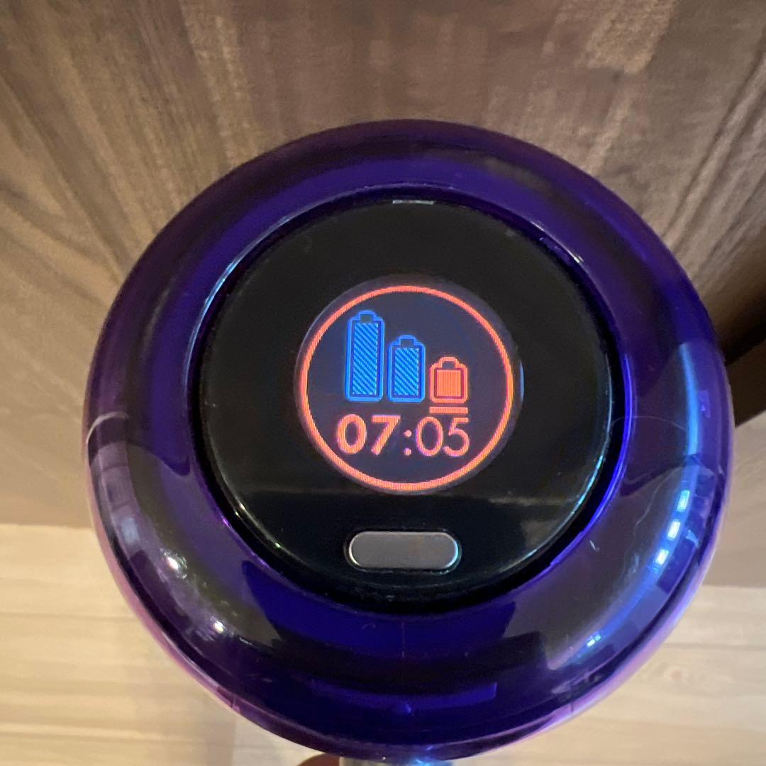 dyson SV18 レーザーヘッド、光るLEDノズル、純正スタンド