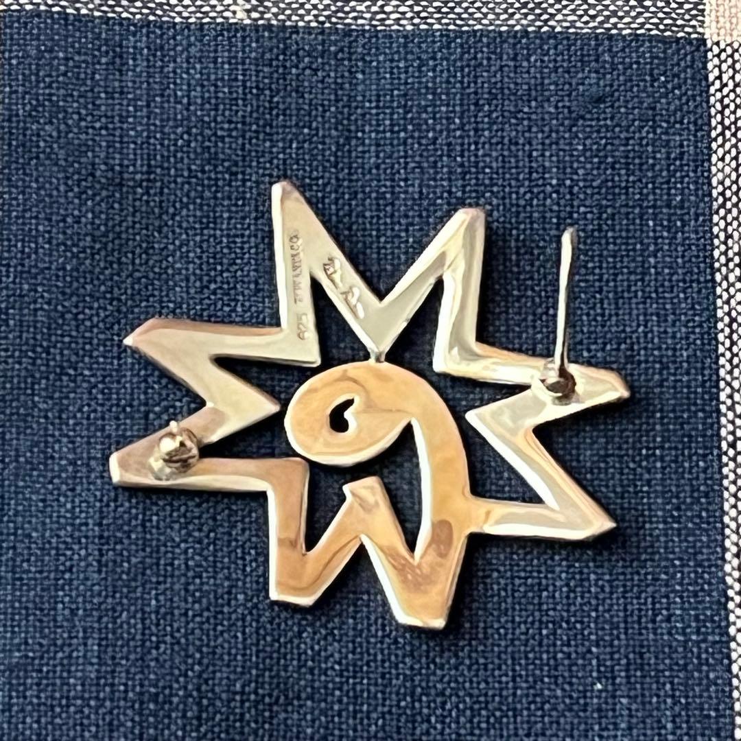 ティファニー　パロマピカソ　スター　星　ブローチ　シルバー925