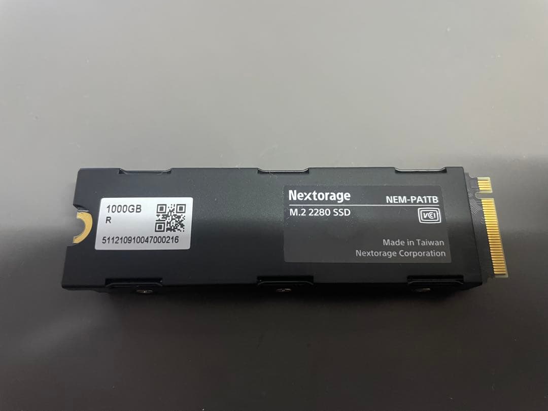 Nextorage NEM-PA 1TB PS5対応
