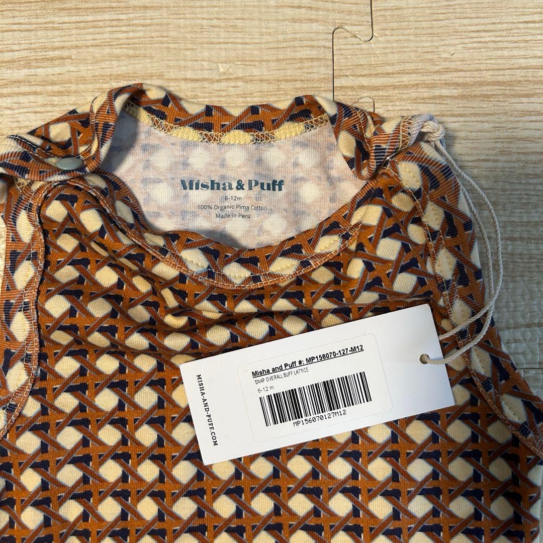 ロンパース・カバーオール Misha & Puff / Snap Overall / 6-12M