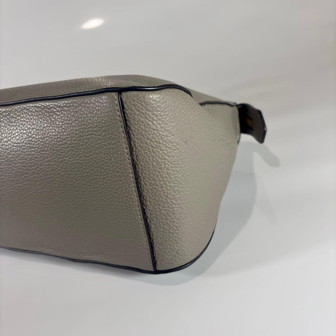 【極美品】 FURLA フルラ ジャダ 2WAY ショルダーバッグ グレージュ