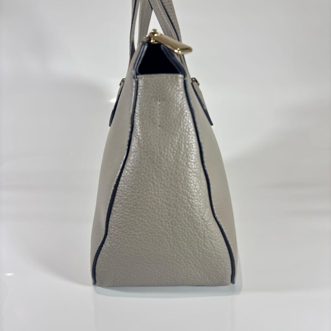 【極美品】 FURLA フルラ ジャダ 2WAY ショルダーバッグ グレージュ