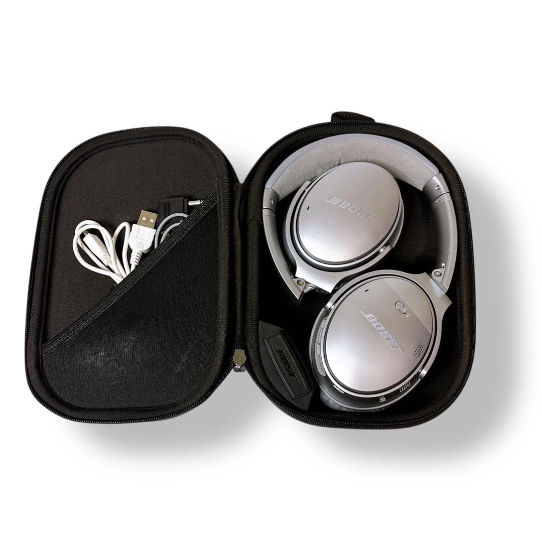 【廃盤品】BOSE QuietComfort 35 シルバーカラー　希少品