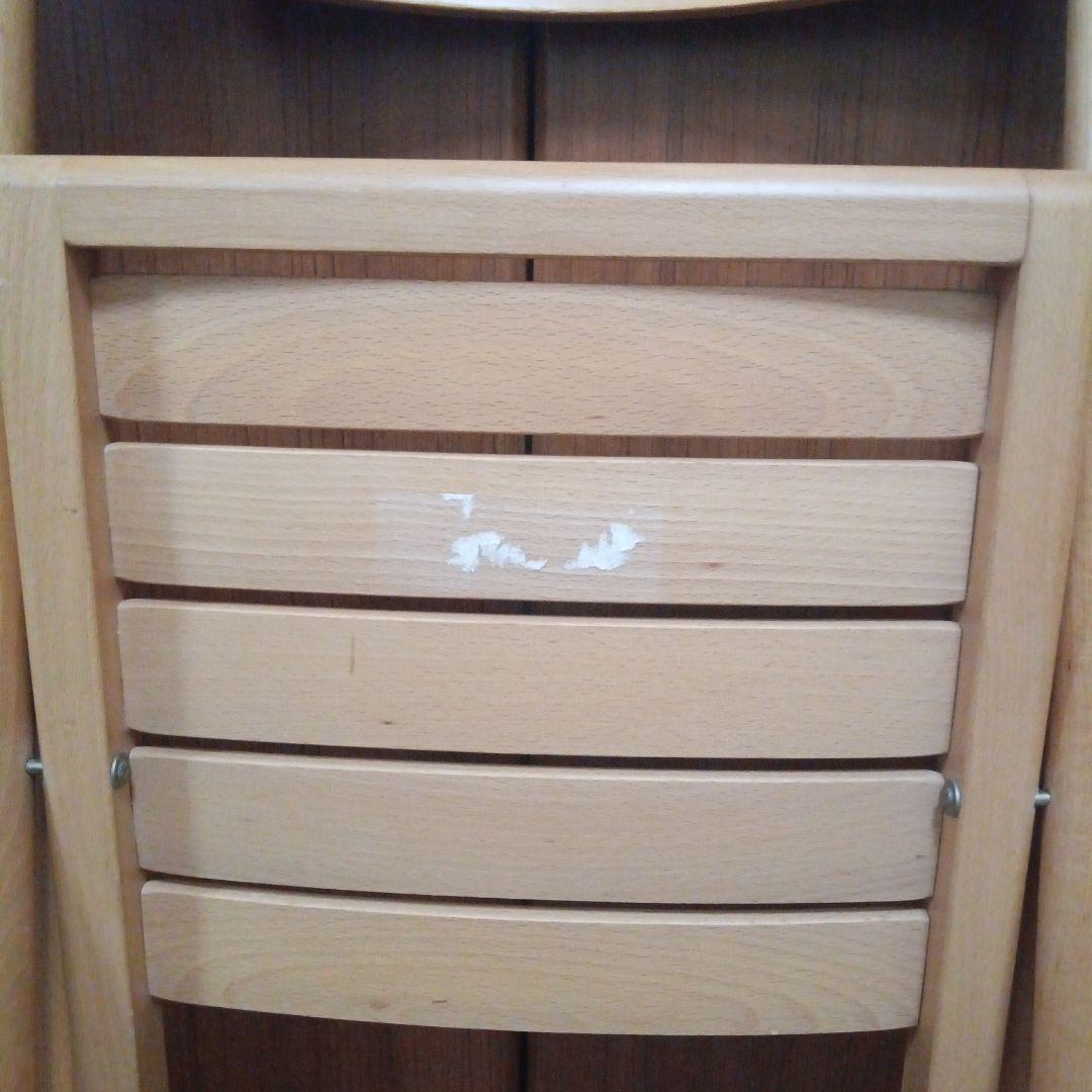 無印良品　折りたたみ椅子MUJI 2脚セット　木製チェア　廃盤　ダイニング　ブナ