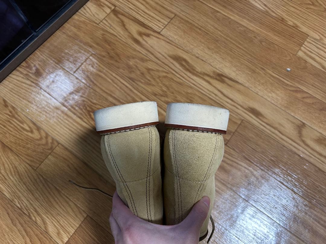 Red Wing 8833 ベージュ ワークブーツ US7.5D