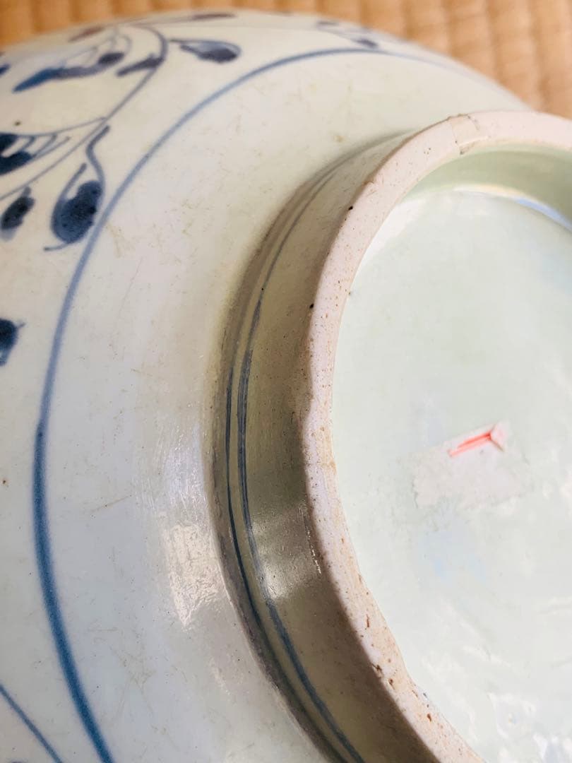 中国明時代末期清時代早期染付大碗