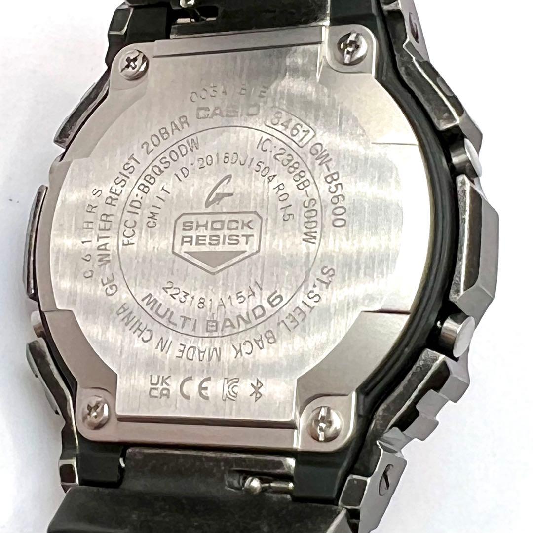 新品 G-SHOCK GW-B5600メタルカスタム ペイズリー ソーラー電波