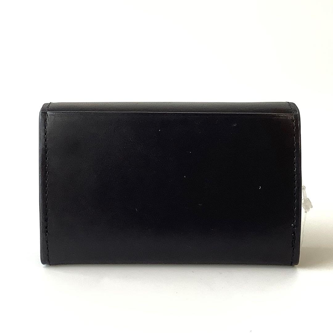 新品★ポールスミス★マーケトリーストライプラビット名刺入れカードケース★ブラック