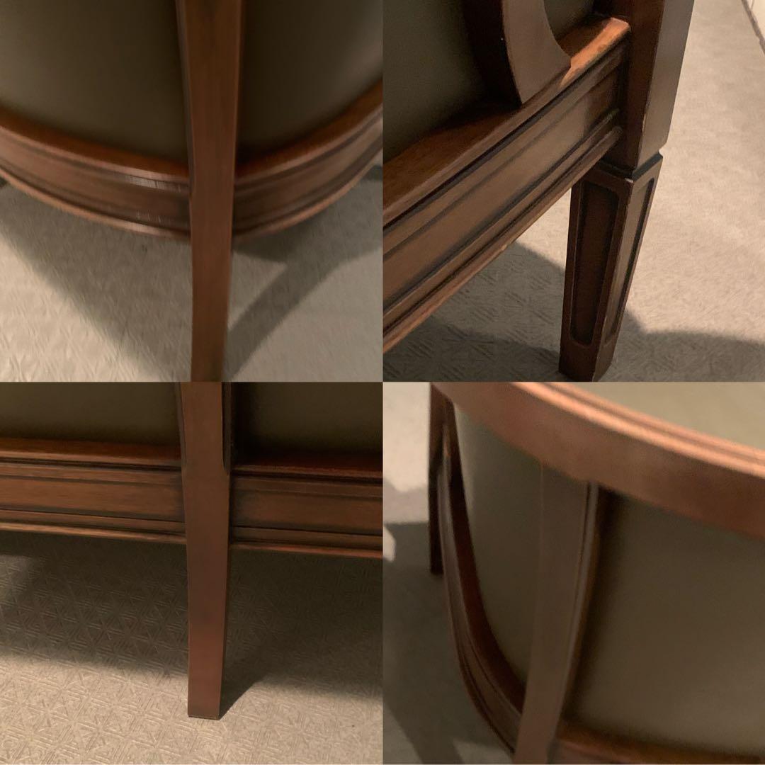 MARUNIマルニ  地中海 シャルル 3Pソファ 本革 販売102万