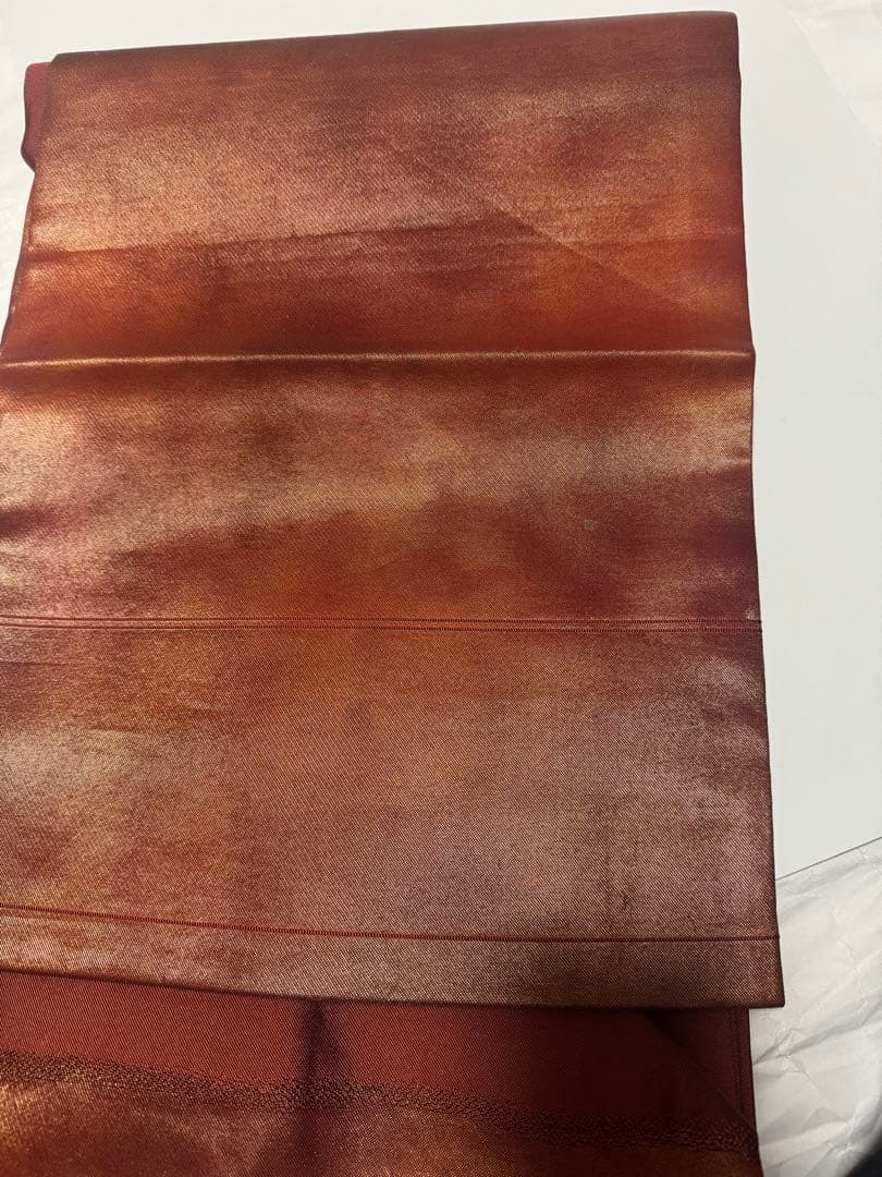 【美品】正絹小紋　名古屋帯セット　小紋　ブルー　杜若　名古屋帯　　江戸小紋